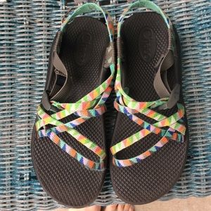 Kids Chacos Camper Turquoise